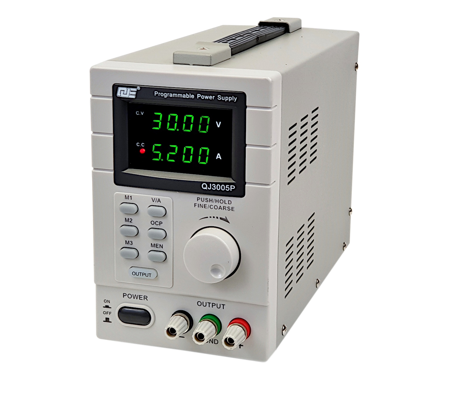 Regulated Power Supply, adjustable 30V/5A OCP programmable