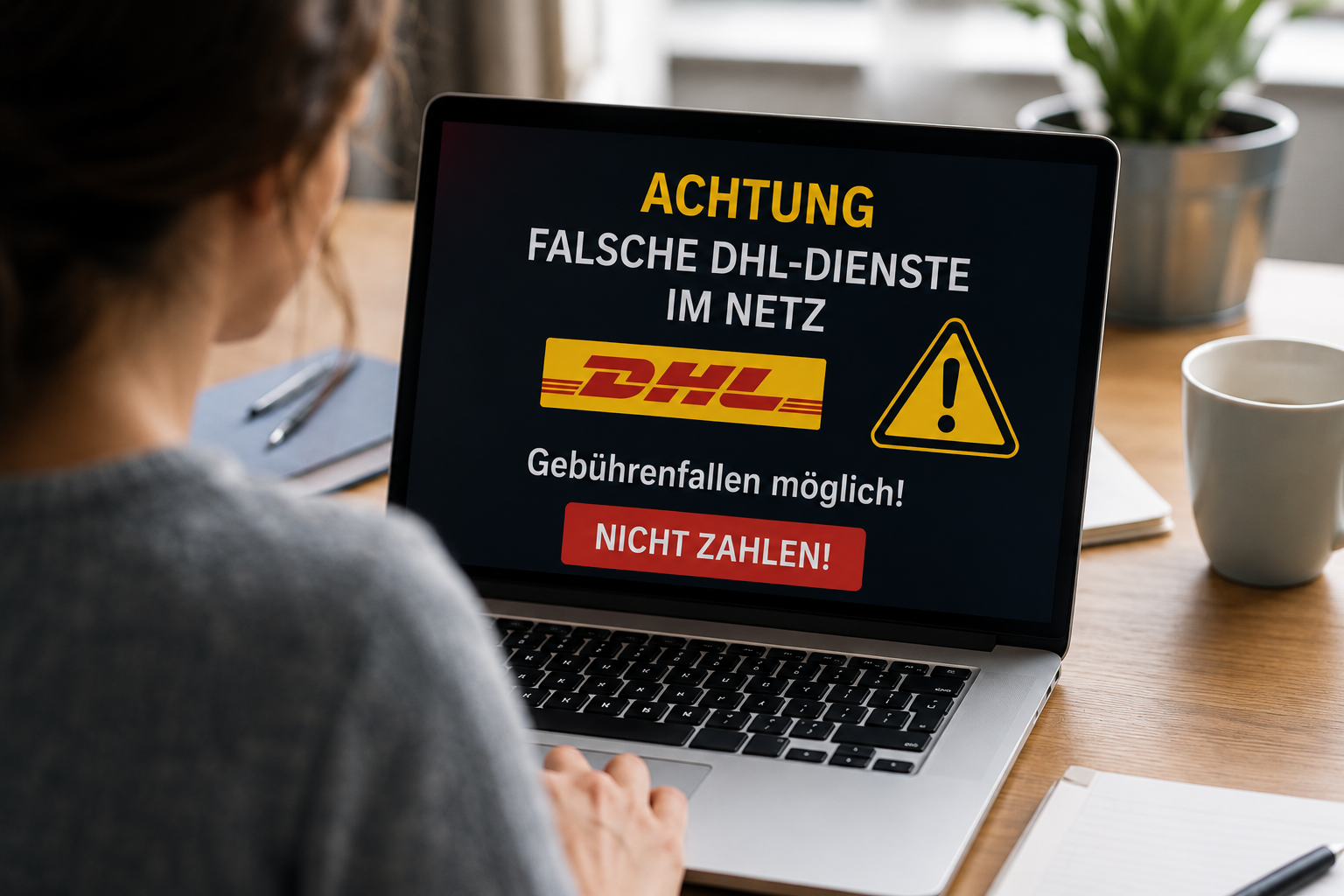 Vorsicht: falsche DHL-Dienste im Netz — Gebührenfallen möglich