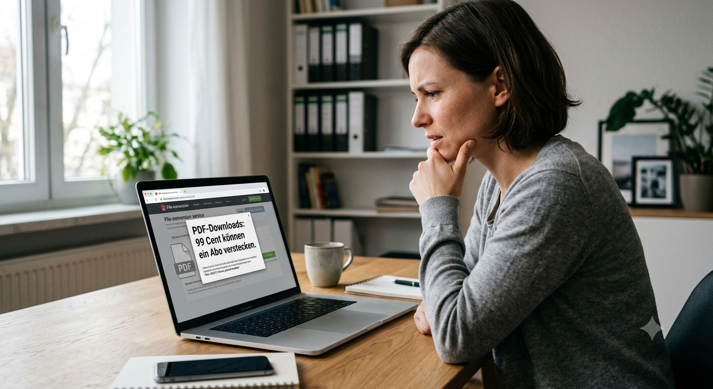 PDF-Downloads: 99 Cent können ein Abo verstecken