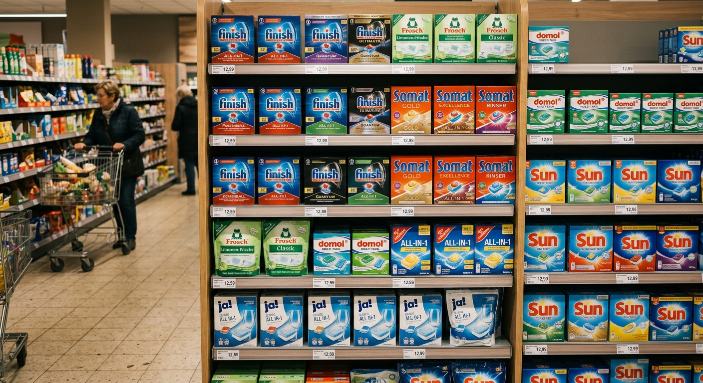 Stiftung Warentest: Billige Spültabs oft besser als Marken