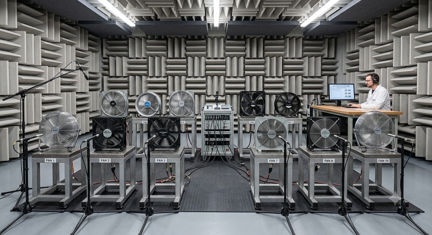 Ventilator-Test: Lautstarke Unterschiede bis zu Faktor zehn