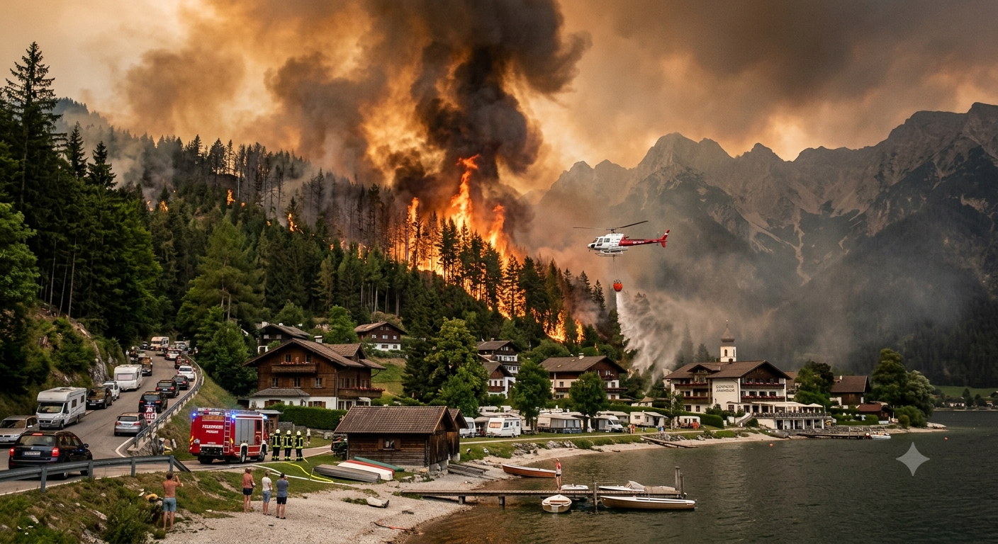 Waldbrände und Reisen: Rechte bei Pauschalreisen und Einzelbuchungen