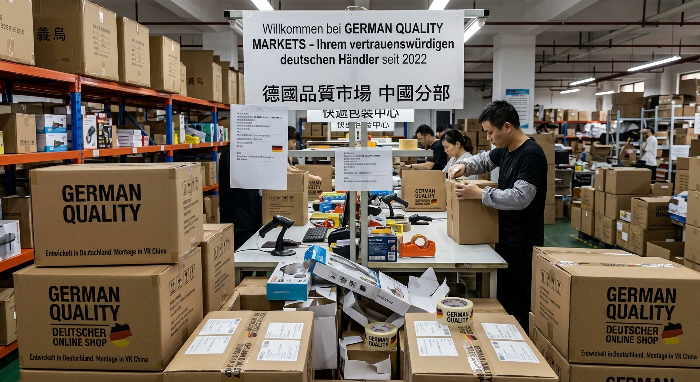 China-Shops mit deutscher Tarnung: Vorsicht bei Online-Käufen