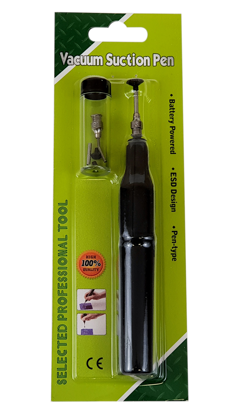 Vakuum-Stift als Montagehelfer, Platzierhilfe, elektrisch