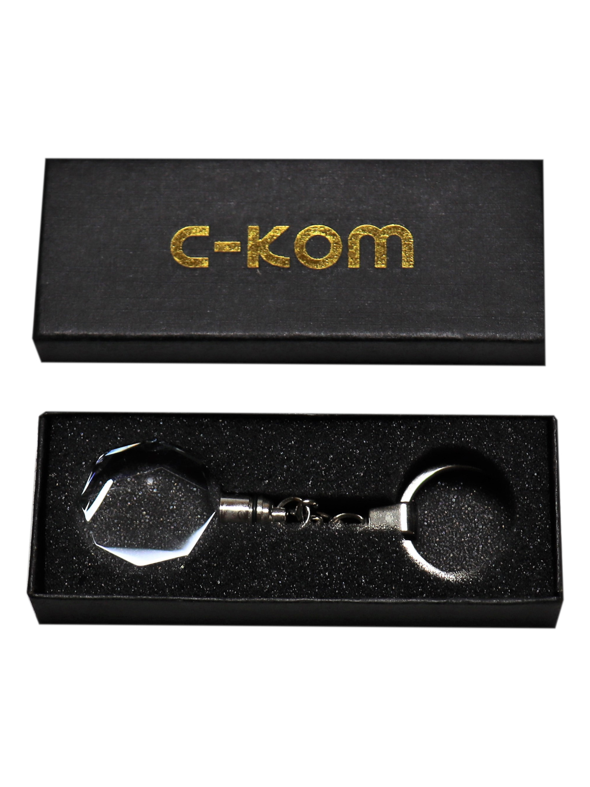 Personalisierter Schlüsselanhänger mit Glasfoto 35x35x12mm